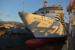 Gallery: Seven Seas Explorer Hits the Water