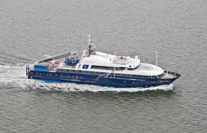 Holland Shipyards Christens Chevalier Floatels New Service Support Vessel