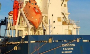 Cargo Vessel Hits Railway Bridge in Weener