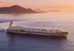 Matsons Boxship Manoa Loses Twelve Containers
