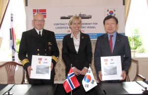 DSME to Build Combat Support Ship for Norwegian Defense Organization