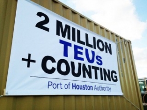 Houston Port Beats Its Previous Volume Record
