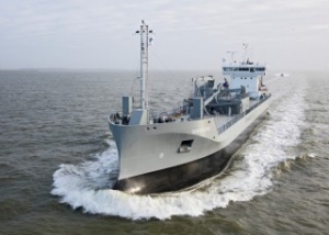 Ferus Smit Delivers Worlds 1st LNG-Powered Cement Tanker