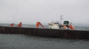 VIDEO: Russian Ship Aground in Japan, 18 Evacuated