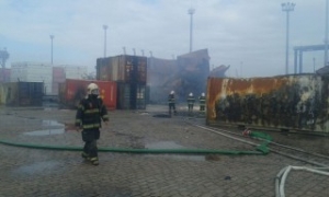 Port of Santos Fire Extinguished after Two Days