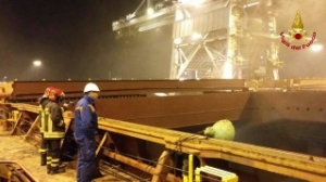 Fire Breaks Out in Star Marias Cargo Holds in Venice