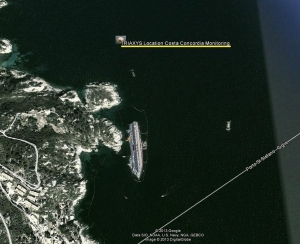 Costa  Parbuckling Operation: TRIAXYS Wave Buoy Plays Part