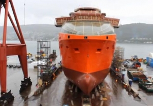 VIDEO: PSV Juanita Launched at Kleven Yard