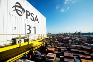 Container Volume Drops at PSA International