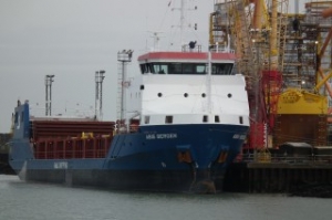 Drunken Captain Grounds Ship off Rostock, Germany