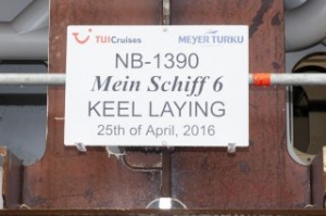 Keel Laid for Mein Schiff 6 as Mein Schiff 5 Readies for Delivery