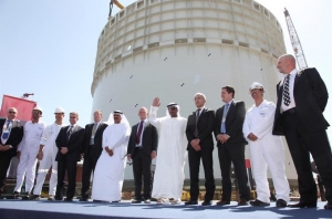 Drydocks World Send Off First Shell Prelude Turret Module