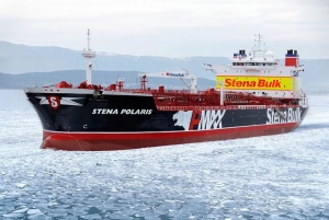 Following Stena Polaris through North-East Passage