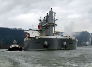 MV Sparna Continues Journey to Japan after Repairs