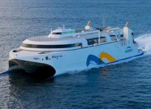 The World’s Fastest Ship Christened by Argentina’s President