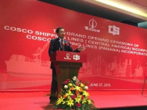 Cosco Opens Central America and Panama Business Lines