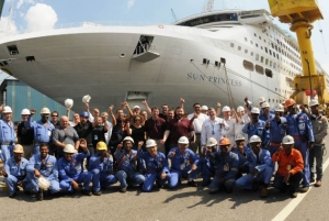 Sembawang Shipyard Secures Diamond Princess Contract
