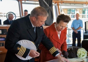 Royal Research Ship Discovery Named by HRH The Princess Royal