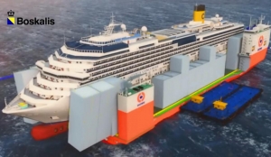 VIDEO: Float-On and Transport of Costa Concordia Onboard Dockwise Vanguard