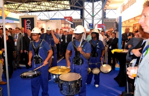 Ampelmann Makes a Bang at Offshore Energy 2013