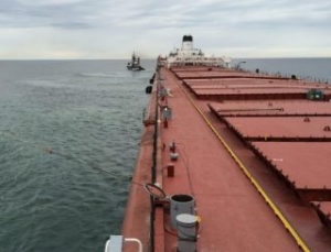 Panamax Bulker Runs Aground near Campana Port, Argentina