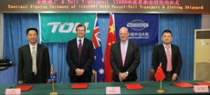 Toll Orders Two RoRo Ships at Jinling Shipyard