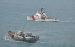 US Coast Guard Oversees Damaged OSVs Transport in Gulf of Mexico