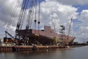 Crowleys New ConRo Ships Taking Shape