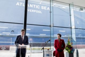 ACL Christens New G4 CONRO Ship in Liverpool