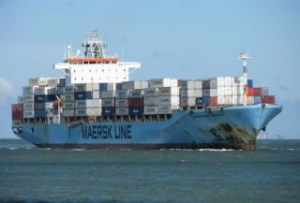Maersks Containership Suffers Engine Room Fire