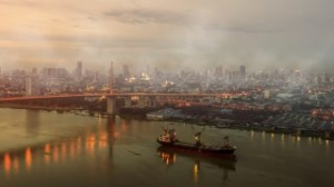 Air Pollution Halts Port of Tianjins Dry Bulk Cargo Ops