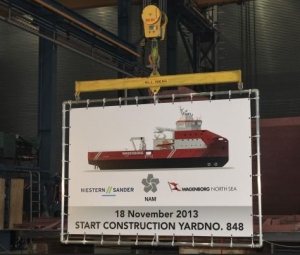 Wagenborg Starts Construction of Walk to Work Vessel