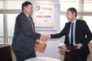 CMA CGM, Total Partner Up on Lower Emission Marine Fuel