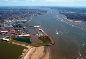 Storm Doris Closes Port of Liverpool