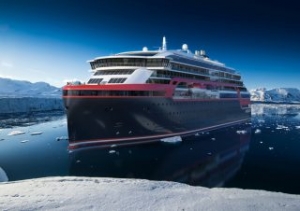 Kleven Maritime Starts Building Hurtigrutens Hybrid Cruise Ship