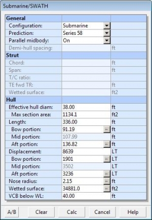 New Submarine and SWATH Capabilities for HydroComp NavCad