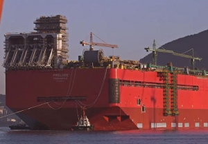 SHI Prepares to Launch Shell Prelude FLNG (VIDEO)