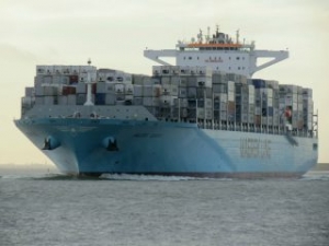 Maersk Genoa Collides with Freighter in the Netherlands