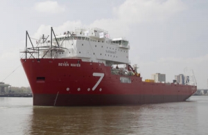 IHC Merwede Launches SEVEN WAVES Pipelay (The Netherlands)