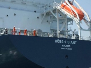 Höegh Giant Staying Busy ahead of Ghana Contract
