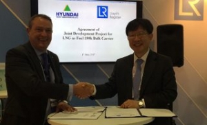 HHI, LR Team Up on 180k Dwt LNG Bulker Design