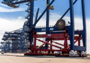 New and Improved Cranes at Port of Felixstowe