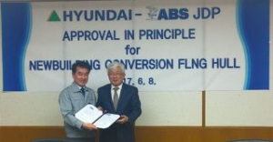 ABS Grants AIP for HHI FLNG Hull