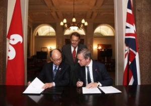 Hong Kong, UK Agree on Stronger Maritime Ties