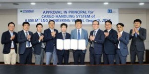 HMDs Cargo Handling System Design for LNG Bunkering Approved