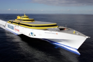 Fred Olsen Orders Trimaran Ferry Duo from Austal
