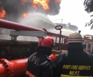 Tank Fire near Mumbai Port Disrupts Vessel Traffic