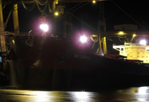 Bulker Grounds on Shoal off New Brunswick