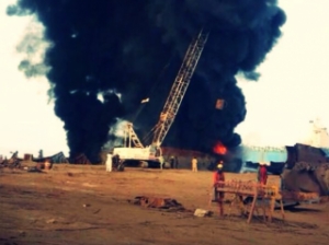 NGO: ACES Again on Fire at Gadani