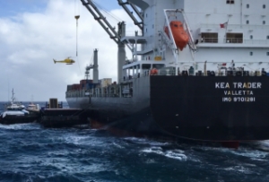 Grounded Kea Trader Splits in Half